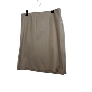 NY & Company Stretch Khaki Women's Skirt Size 12